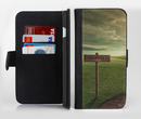 The Redemption Hill Ink-Fuzed Leather Folding Wallet Credit-Card Case for the Apple iPhone 6/6s, 6/6s Plus, 5/5s and 5c