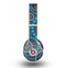 The Retro Blue Circle-Dotted Pattern Skin for the Beats by Dre Original Solo-Solo HD Headphones