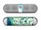 The Retro Blue Vintage Vector Wave Skin for the Beats by Dre Pill Bluetooth Speaker