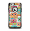 The Retro Boombox Pattern Apple iPhone 6 Otterbox Commuter Case Skin Set