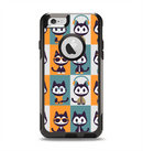 The Retro Cats with Accessories Apple iPhone 6 Otterbox Commuter Case Skin Set
