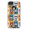 The Retro Cats with Accessories Skin For The iPhone 5-5s Otterbox Commuter Case