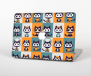 The Retro Cats with Accessories Skin Set for the Apple MacBook Air 13"
