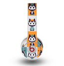 The Retro Cats with Accessories Skin for the Original Beats by Dre Wireless Headphones