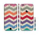 The Retro Chevron Pattern with Digital Camo Sectioned Skin Series for the Apple iPhone 6/6s Plus