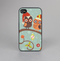 The Retro Christmas Owls with Ornaments Skin-Sert for the Apple iPhone 4-4s Skin-Sert Case