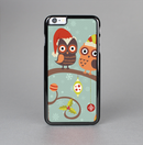 The Retro Christmas Owls with Ornaments Skin-Sert for the Apple iPhone 6 Plus Skin-Sert Case
