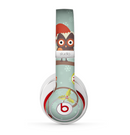 The Retro Christmas Owls with Ornaments Skin for the Beats by Dre Studio (2013+ Version) Headphones