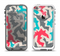 The Retro Colored Abstract Maze Pattern Apple iPhone 5-5s LifeProof Fre Case Skin Set