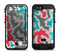 the retro colored abstract maze pattern  iPhone 6/6s Plus LifeProof Fre POWER Case Skin Kit