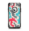 The Retro Colored Abstract Maze Pattern Apple iPhone 6 Otterbox Commuter Case Skin Set
