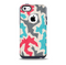 The Retro Colored Abstract Maze Pattern Skin for the iPhone 5c OtterBox Commuter Case