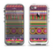 The Retro Colored Modern Aztec Pattern V63 Apple iPhone 5-5s LifeProof Fre Case Skin Set