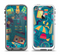 The Retro Colorful Hipster Pattern V2 Apple iPhone 5-5s LifeProof Fre Case Skin Set
