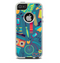 The Retro Colorful Hipster Pattern V2 Skin For The iPhone 5-5s Otterbox Commuter Case