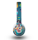The Retro Colorful Hipster Pattern V2 Skin for the Beats by Dre Mixr Headphones