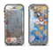 The Retro Vintage Floral Pattern Apple iPhone 5c LifeProof Fre Case Skin Set