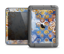 The Retro Vintage Floral Pattern Apple iPad Air LifeProof Fre Case Skin Set