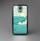 The Retro Vintage Vector Waves Skin-Sert Case for the Samsung Galaxy S5