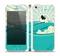The Retro Vintage Vector Waves Skin Set for the Apple iPhone 5s