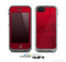 The Rich Red Leather Skin for the Apple iPhone 5c LifeProof Case