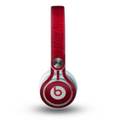 The Rich Red Leather Skin for the Beats by Dre Mixr Headphones