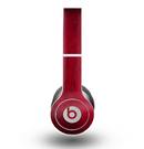 The Rich Red Leather Skin for the Beats by Dre Original Solo-Solo HD Headphones