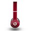 The Rich Red Leather Skin for the Beats by Dre Original Solo-Solo HD Headphones