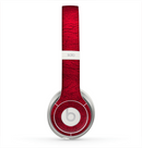 The Rich Red Leather Skin for the Beats by Dre Solo 2 Headphones