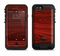 The Rich Red Wood grain Apple iPhone 6/6s LifeProof Fre POWER Case Skin Set