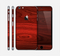 The Rich Red Wood grain Skin for the Apple iPhone 6 Plus