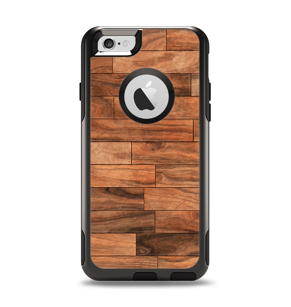 The Rich Wood Planks Apple iPhone 6 Otterbox Commuter Case Skin Set