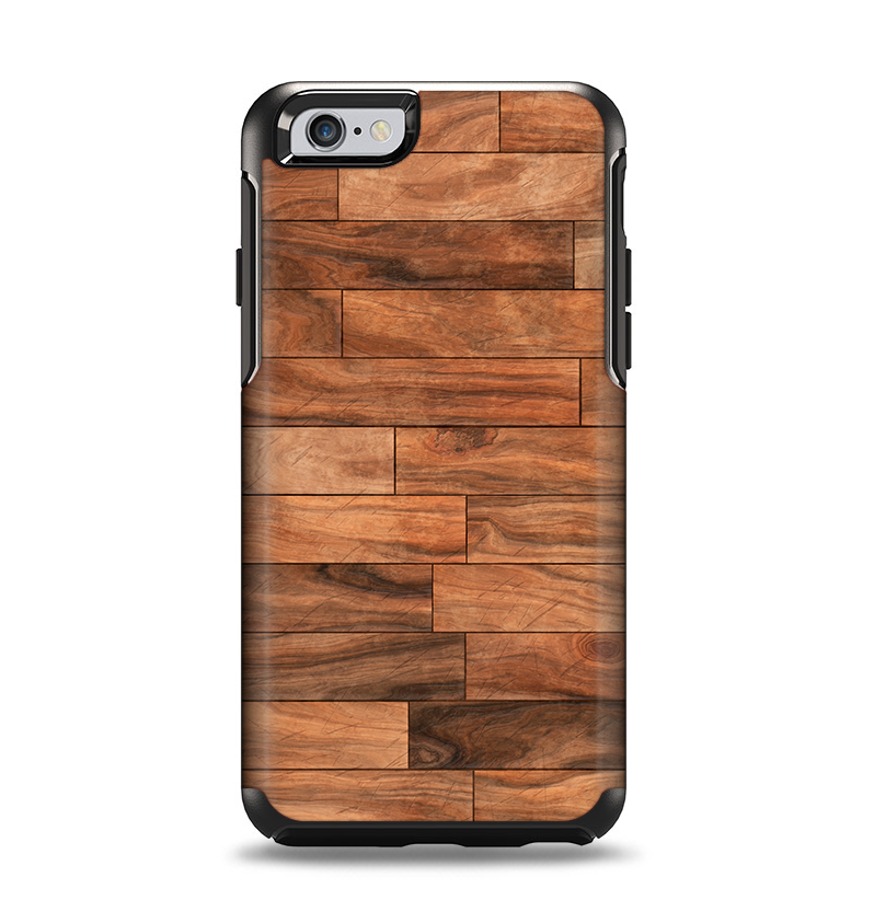 The Rich Wood Planks Apple iPhone 6 Otterbox Symmetry Case Skin Set