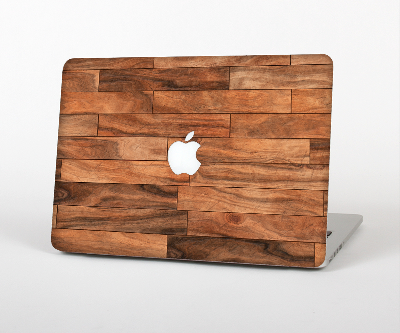 The Rich Wood Planks Skin Set for the Apple MacBook Pro 15" with Retina Display