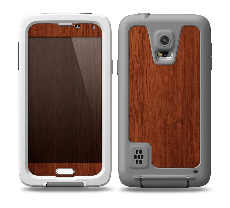 The Rich Wood Texture Skin for the Samsung Galaxy S5 frē LifeProof Case