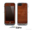 The Rich Wood Texture Skin for the Apple iPhone 5c LifeProof Case