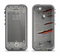The Ripped Red-Core Metal Apple iPhone 5c LifeProof Fre Case Skin Set