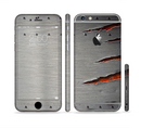 The Ripped Red-Core Metal Sectioned Skin Series for the Apple iPhone 6s Plus