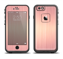 The Rose Gold Brushed Surface Apple iPhone 6/6s LifeProof Fre Case Skin Set