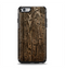 The Rough Textured Dark Wooden Planks Apple iPhone 6 Otterbox Symmetry Case Skin Set