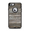 The Rough Wooden Planks V4 Apple iPhone 6 Otterbox Defender Case Skin Set