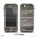 The Rough Wooden Planks V4 Skin for the iPhone 5c nüüd LifeProof Case
