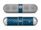 The Royal Blue & Black Sketch Chevron Skin for the Beats by Dre Pill Bluetooth Speaker