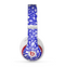 The Royal Blue & White Floral Sprout Skin for the Beats by Dre Studio (2013+ Version) Headphones