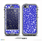The Royal Blue & White Floral Sprout Skin for the iPhone 5c nüüd LifeProof Case