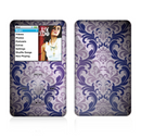 The Royal Purple Laced Wallpaper Skin For The Apple iPod Classic