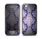 The Royal Purple Laced Wallpaper Skin Set for the iPhone 5-5s Skech Glow Case