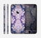 The Royal Purple Laced Wallpaper Skin for the Apple iPhone 6