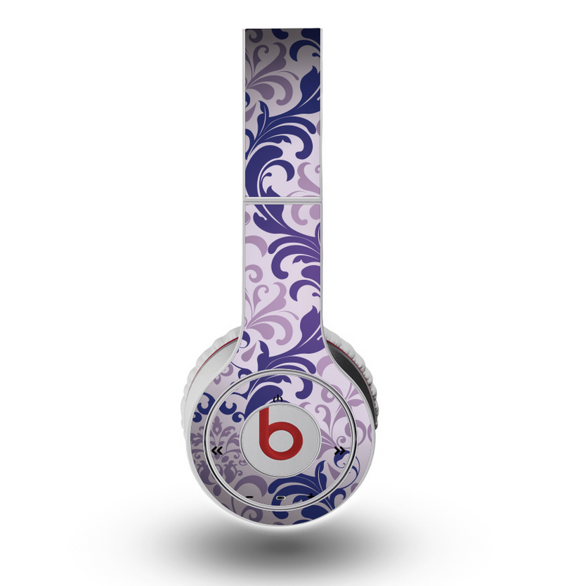 The Royal Purple Laced Wallpaper Skin for the Original Beats by Dre Wireless Headphones