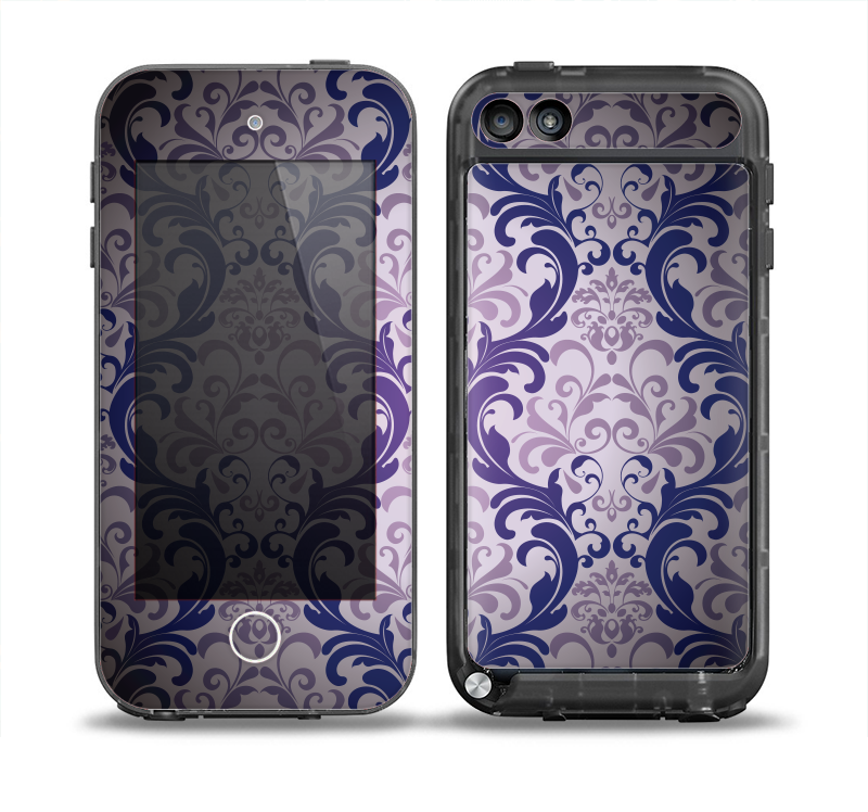 The Royal Purple Laced Wallpaper Skin for the iPod Touch 5th Generation frē LifeProof Case